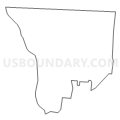 Census Tract 203.20, Pickaway County, Ohio (Light Gray Border)