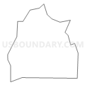 Census Tract 5072.01, Summit County, Ohio (Light Gray Border)