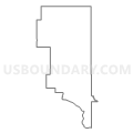 Census Tract 3716, Jefferson County, Oklahoma (Light Gray Border)