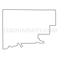 Census Tract 9592, Dewey County, Oklahoma (Light Gray Border)