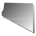 Census Tract 1066.10, Oklahoma County, Oklahoma (Gray Gradient Fill with Shadow)