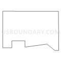 Census Tract 1078.10, Oklahoma County, Oklahoma (Light Gray Border)