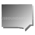 Census Tract 1059.03, Oklahoma County, Oklahoma (Gray Gradient Fill with Shadow)