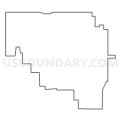 Census Tract 1075, Oklahoma County, Oklahoma (Light Gray Border)