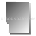 Census Tract 1068.02, Oklahoma County, Oklahoma (Gray Gradient Fill with Shadow)