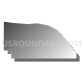 Census Tract 1090.03, Oklahoma County, Oklahoma (Gray Gradient Fill with Shadow)