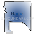 Census Tract 1090.04, Oklahoma County, Oklahoma (Radial Fill with Shadow)