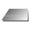 Census Tract 1083.03, Oklahoma County, Oklahoma (Gray Gradient Fill with Shadow)
