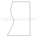 Census Tract 76.41, Tulsa County, Oklahoma (Light Gray Border)