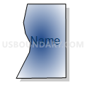 Census Tract 76.41, Tulsa County, Oklahoma (Radial Fill with Shadow)