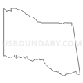 Census Tract 3767, Adair County, Oklahoma (Light Gray Border)