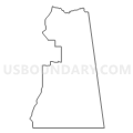 Census Tract 3770, Adair County, Oklahoma (Light Gray Border)