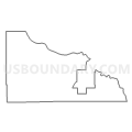 Census Tract 9552, Major County, Oklahoma (Light Gray Border)