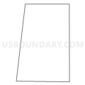 Census Tract 50.01, Tulsa County, Oklahoma (Light Gray Border)
