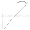 Census Tract 47, Tulsa County, Oklahoma (Light Gray Border)
