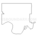 Census Tract 943, Love County, Oklahoma (Light Gray Border)