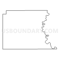 Census Tract 11, Kay County, Oklahoma (Light Gray Border)