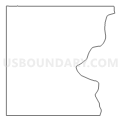 Census Tract 404, Mayes County, Oklahoma (Light Gray Border)