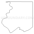 Census Tract 407, Mayes County, Oklahoma (Light Gray Border)