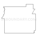 Census Tract 11, Muskogee County, Oklahoma (Light Gray Border)