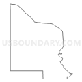 Census Tract 4001.01, McClain County, Oklahoma (Light Gray Border)