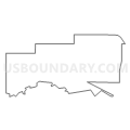 Census Tract 4863, Pittsburg County, Oklahoma (Light Gray Border)