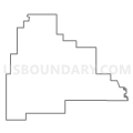 Census Tract 23.01, Comanche County, Oklahoma (Light Gray Border)