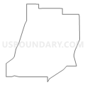 Census Tract 5, Grady County, Oklahoma (Light Gray Border)