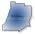 Census Tract 5, Grady County, Oklahoma (Radial Fill with Shadow)
