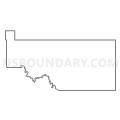 Census Tract 8, Grady County, Oklahoma (Light Gray Border)