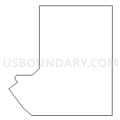 Census Tract 4849, Hughes County, Oklahoma (Light Gray Border)