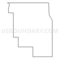 Census Tract 207.05, Creek County, Oklahoma (Light Gray Border)