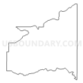 Census Tract 9400.08, Osage County, Oklahoma (Light Gray Border)