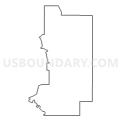 Census Tract 6601.98, Johnston County, Oklahoma (Light Gray Border)