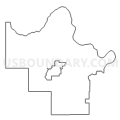 Census Tract 9574, Pawnee County, Oklahoma (Light Gray Border)