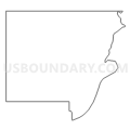 Census Tract 508.02, Rogers County, Oklahoma (Light Gray Border)
