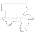 Census Tract 508.01, Rogers County, Oklahoma (Light Gray Border)