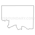 Census Tract 982, McCurtain County, Oklahoma (Light Gray Border)