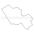 Census Tract 4064.02, Delaware County, Pennsylvania (Light Gray Border)