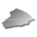 Census Tract 214.20, York County, Pennsylvania (Gray Gradient Fill with Shadow)