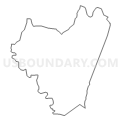 Census Tract 2610, Fayette County, Pennsylvania (Light Gray Border)