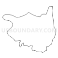 Census Tract 2611, Fayette County, Pennsylvania (Light Gray Border)