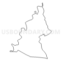 Census Tract 206, York County, Pennsylvania (Light Gray Border)