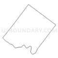Census Tract 1051, Bucks County, Pennsylvania (Light Gray Border)