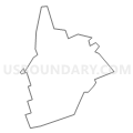 Census Tract 33, Schuylkill County, Pennsylvania (Light Gray Border)