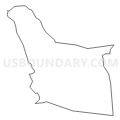 Census Tract 7817, Washington County, Pennsylvania (Light Gray Border)