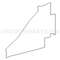 Census Tract 902, Union County, Pennsylvania (Light Gray Border)