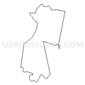 Census Tract 9615, Indiana County, Pennsylvania (Light Gray Border)