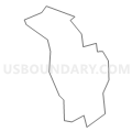 Census Tract 121.02, Providence County, Rhode Island (Light Gray Border)