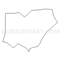 Census Tract 9704, Greenwood County, South Carolina (Light Gray Border)